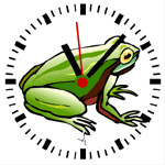 FROG CLOCK