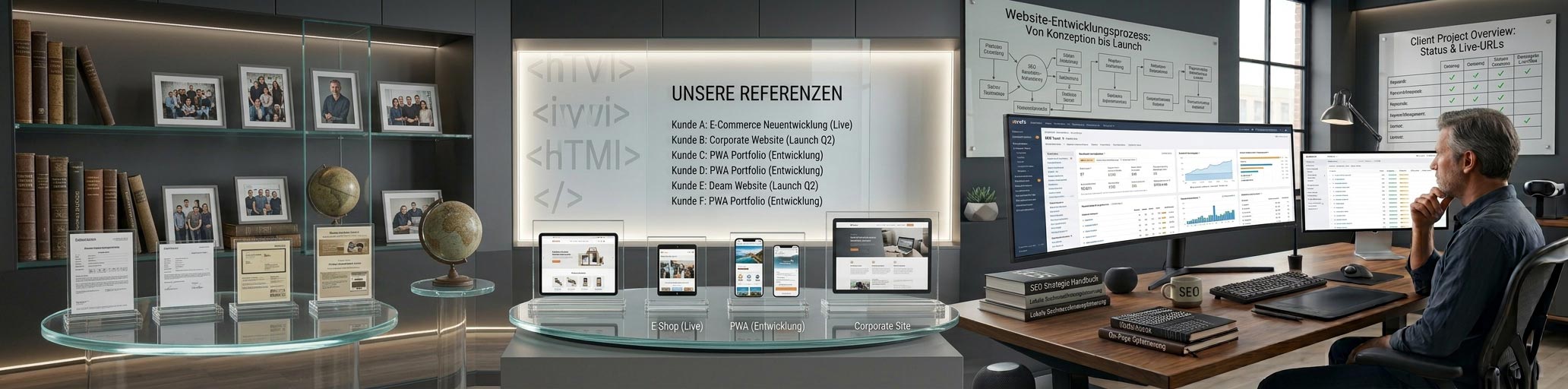 Unsere Referenzen: Websites, Online-Shops und Web-Anwendungen